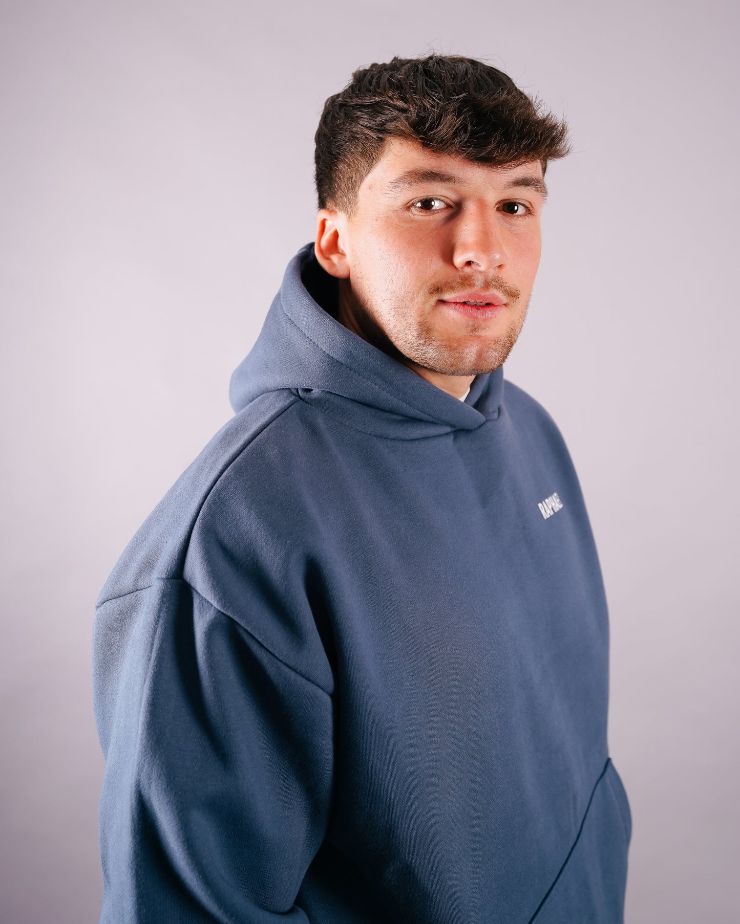 Airforce Blue Oversized Hoodie