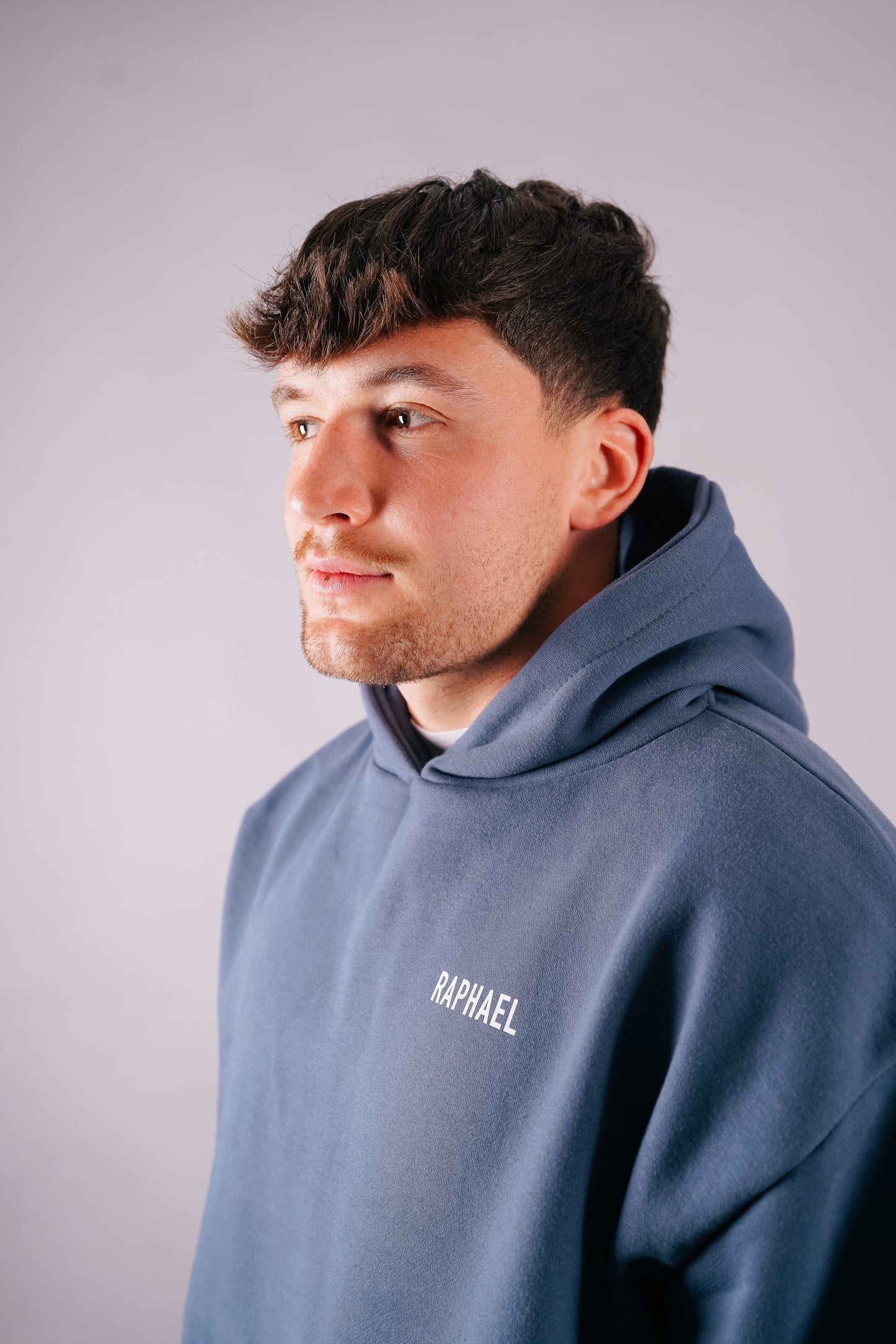 Airforce Blue Oversized Hoodie