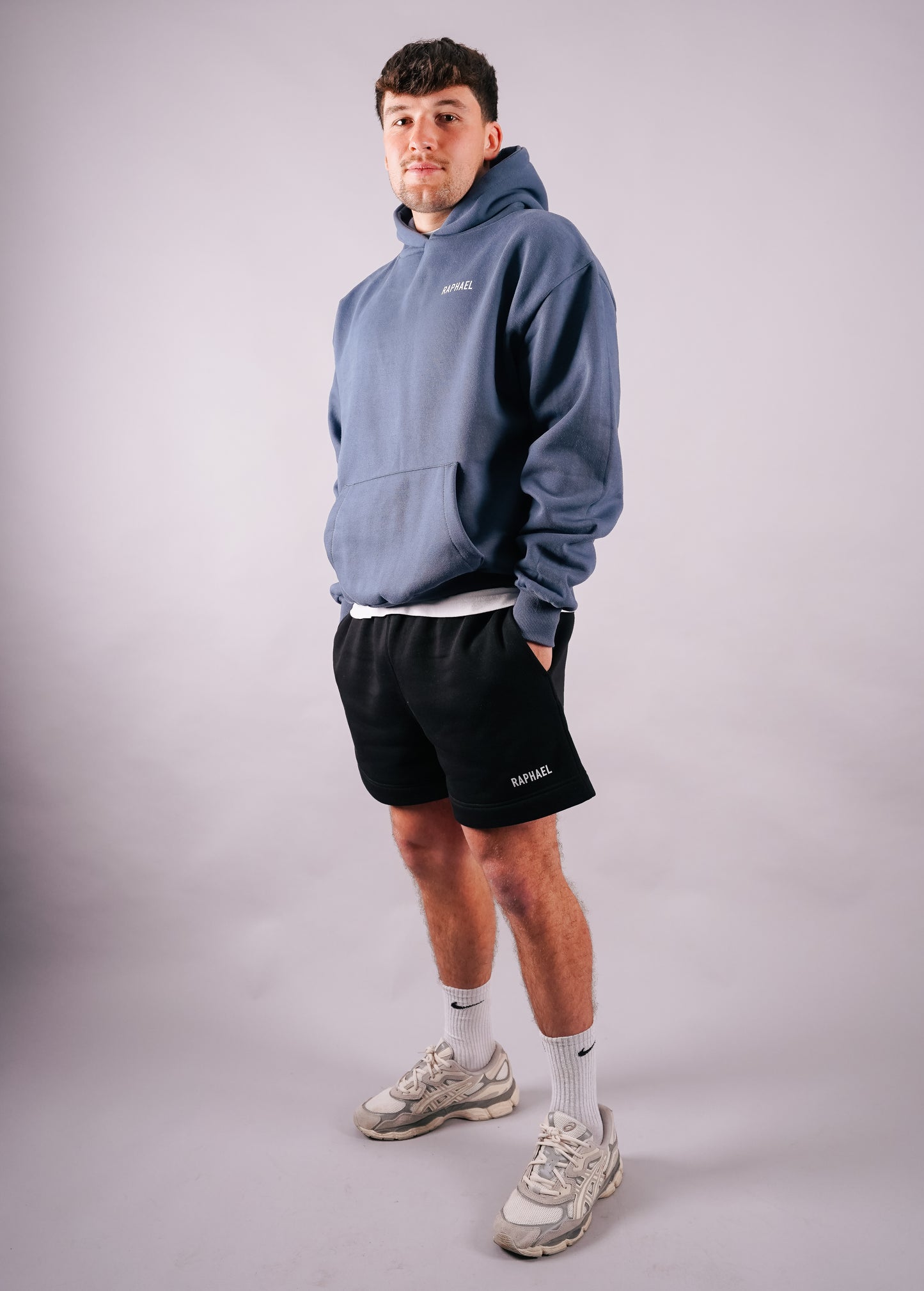 Airforce Blue Oversized Hoodie