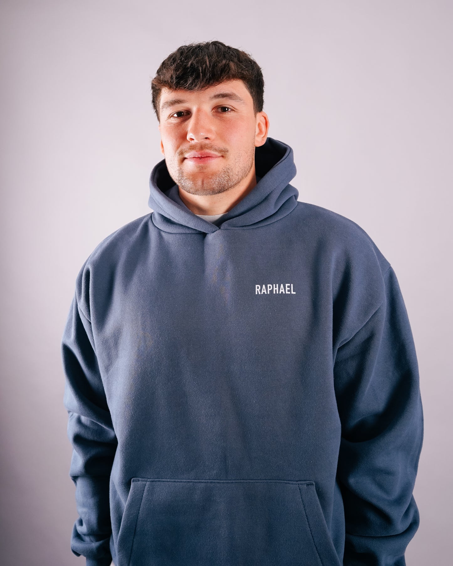 Airforce Blue Oversized Hoodie