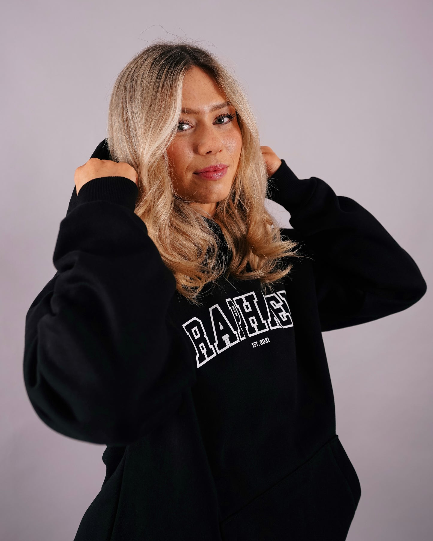Black Oversized Hoodie