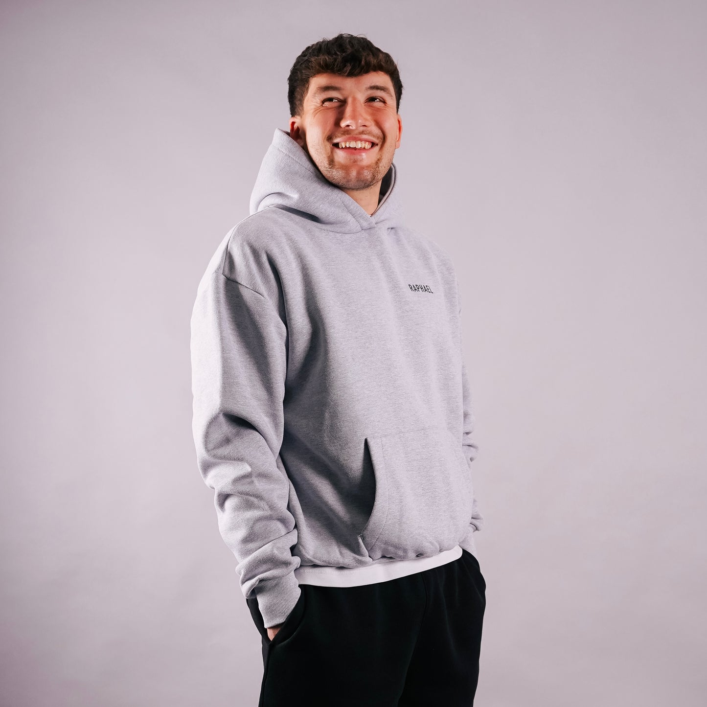 Grey Oversized Hoodie
