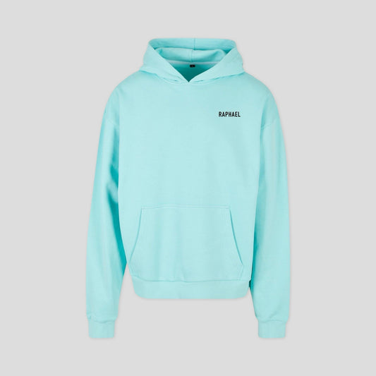 Aqua Oversized Hoodie