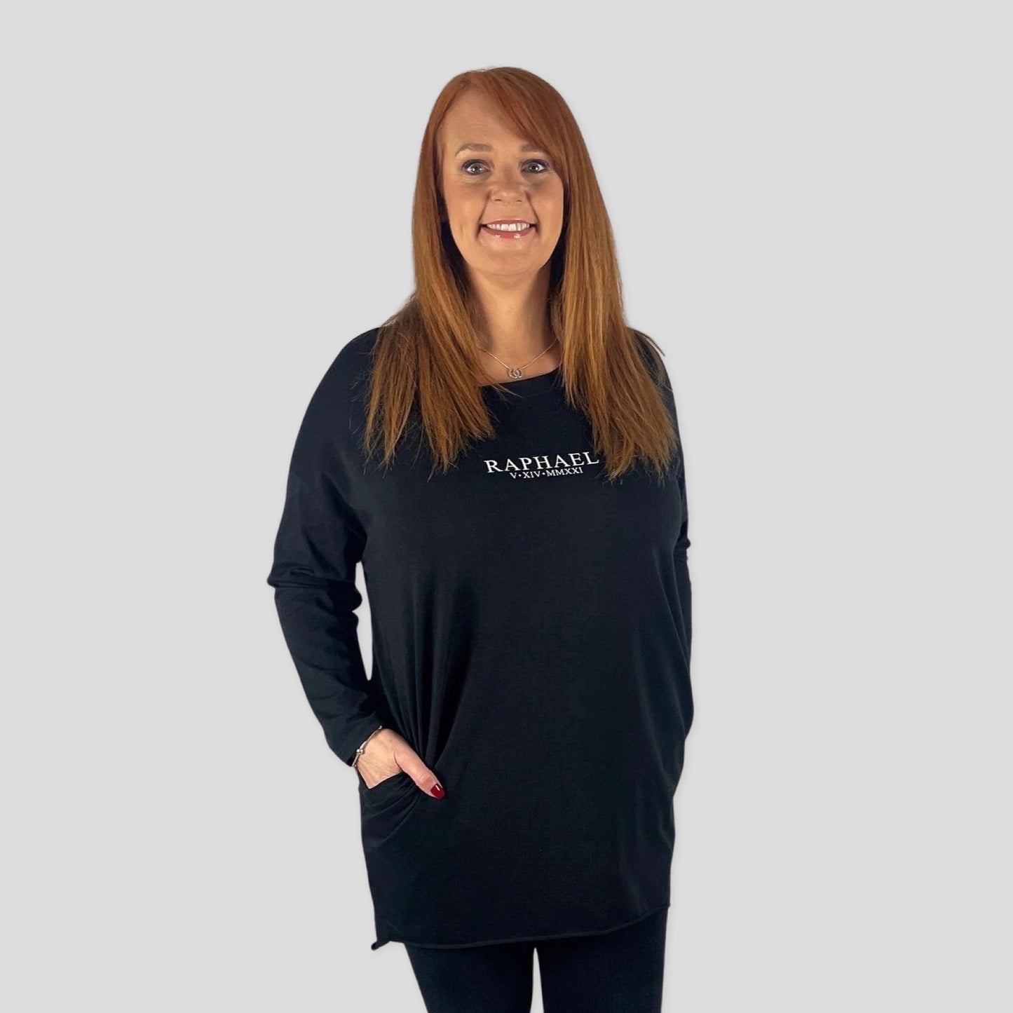 Black Long Sleeved Tunic