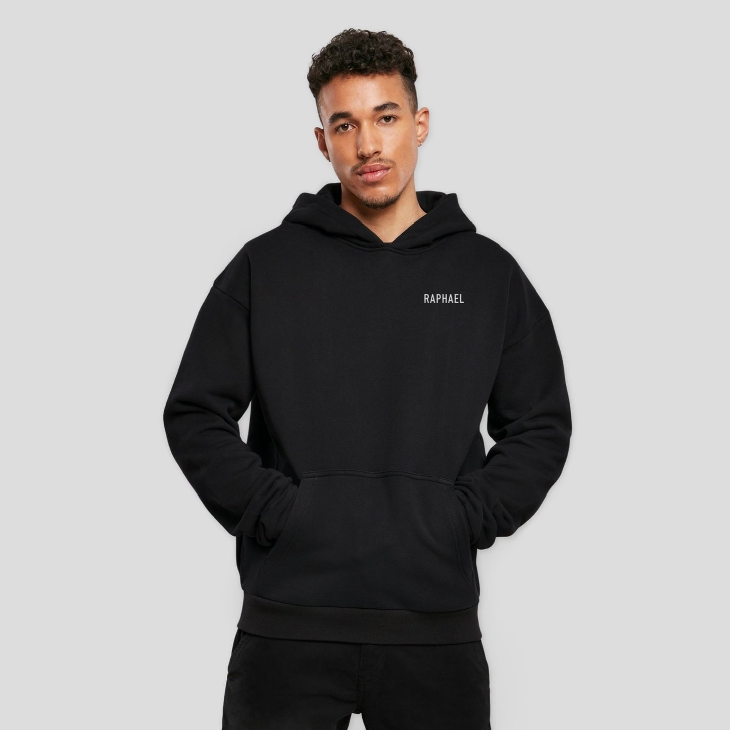 Black Oversized Hoodie