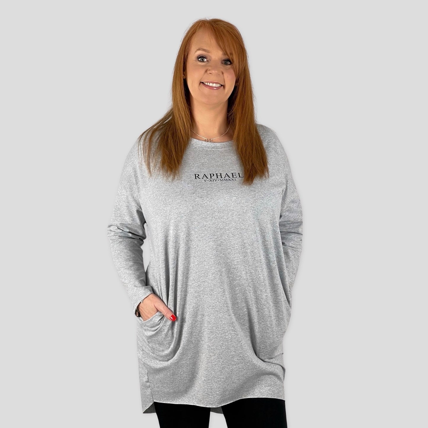 Grey Long Sleeved Tunic