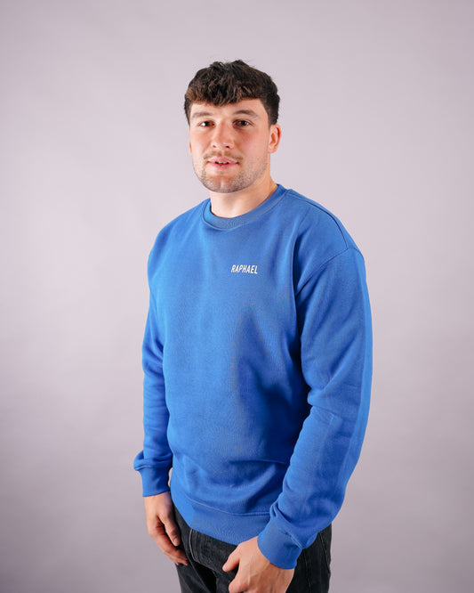 Intense Blue Society Sweatshirt